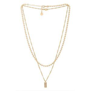 Jordan Road Rendezvous Necklace Stack in 18k Gold Plated Brass